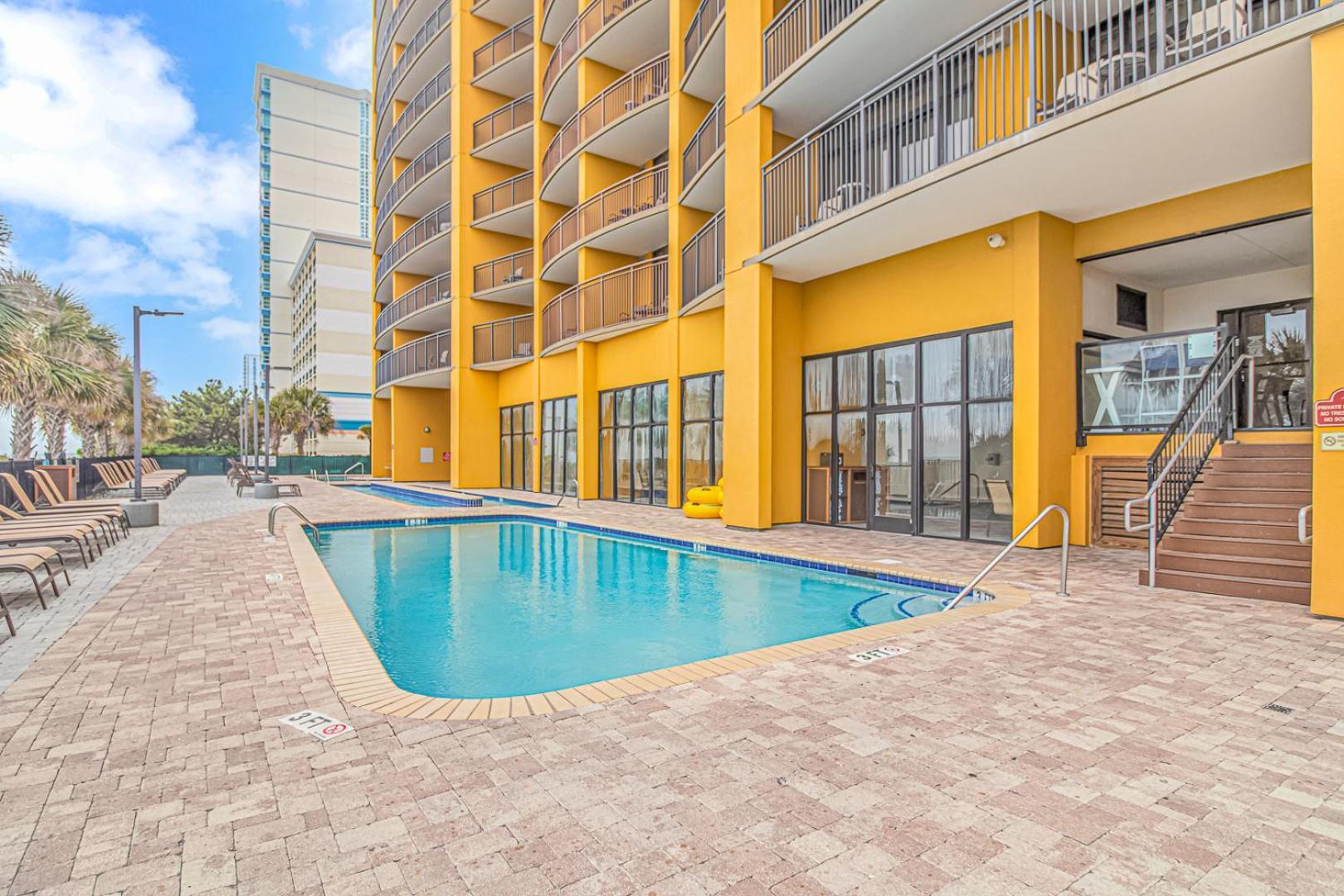 Stunning Double Balcony- Oceanfront 2 Bedroom, 2 Bath- Anderson Ocean Club 905 Myrtle Beach Esterno foto