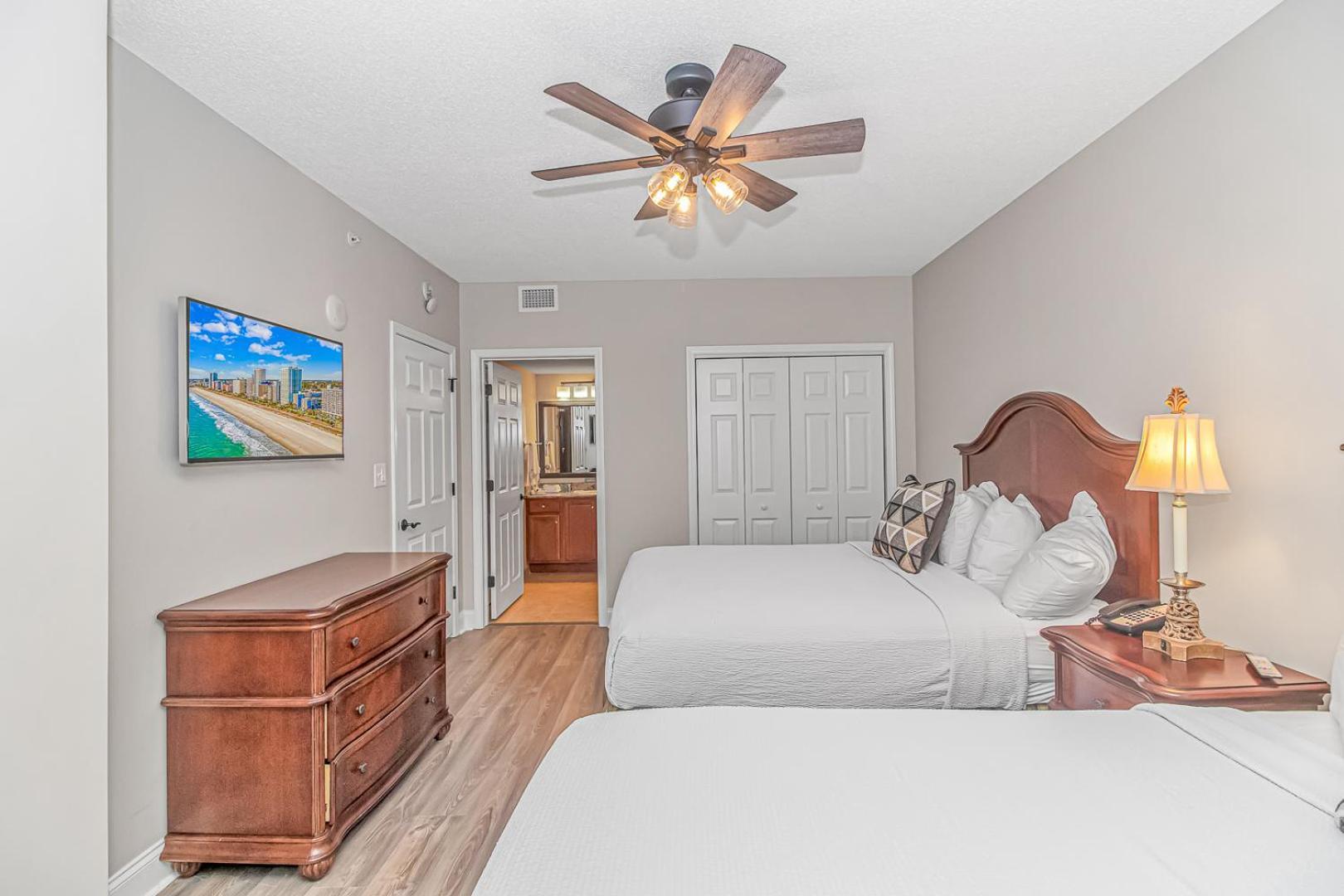 Stunning Double Balcony- Oceanfront 2 Bedroom, 2 Bath- Anderson Ocean Club 905 Myrtle Beach Esterno foto