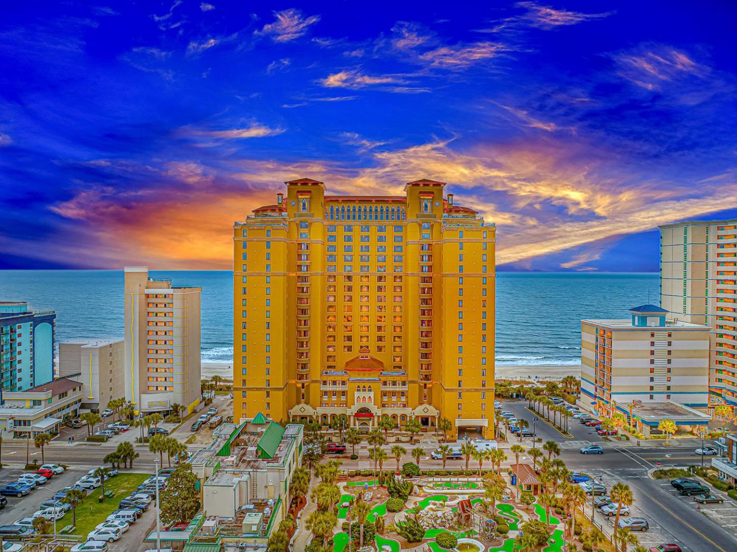 Stunning Double Balcony- Oceanfront 2 Bedroom, 2 Bath- Anderson Ocean Club 905 Myrtle Beach Esterno foto