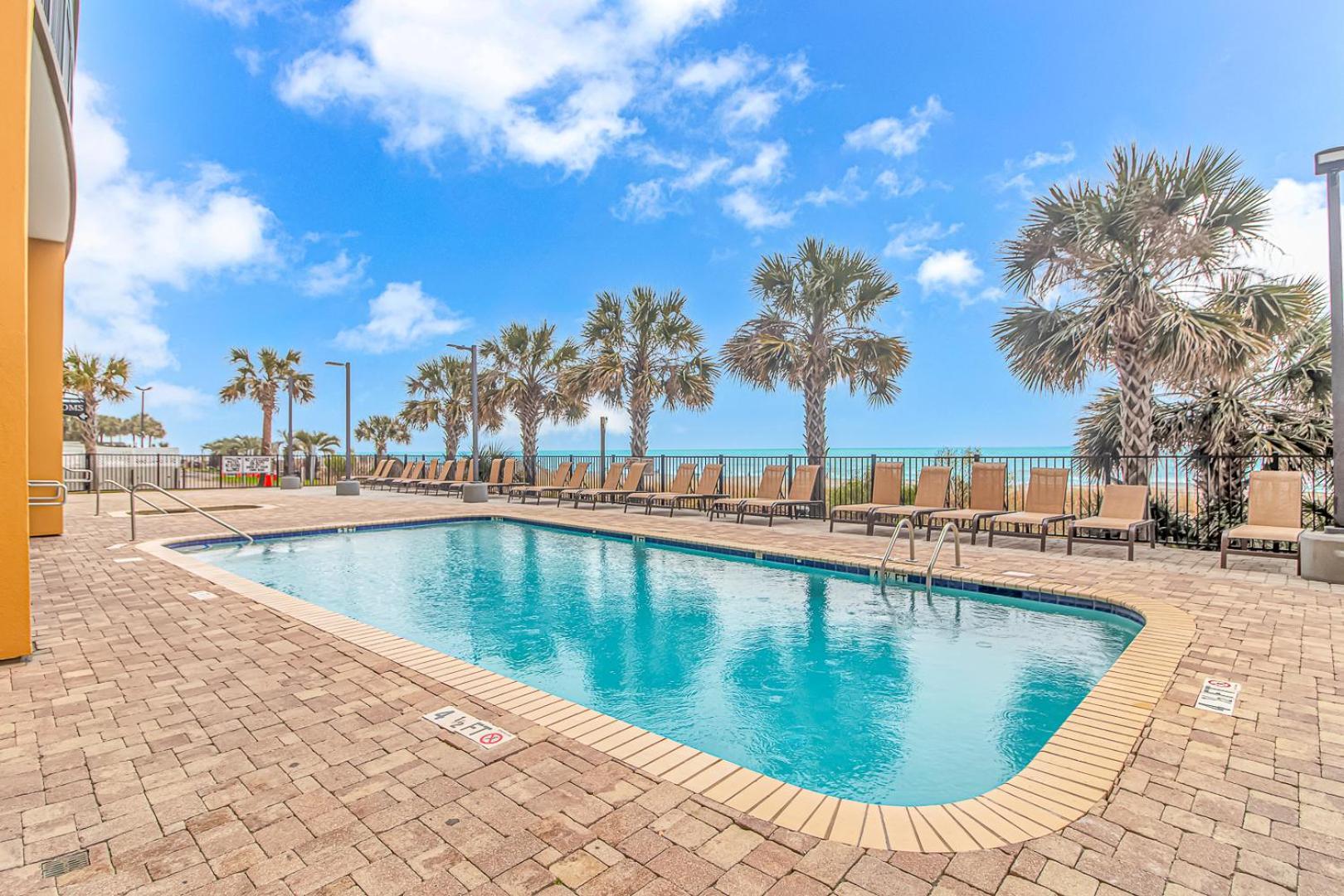 Stunning Double Balcony- Oceanfront 2 Bedroom, 2 Bath- Anderson Ocean Club 905 Myrtle Beach Esterno foto